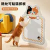 Pared de Escalada para Gatos Montada en la Pared Resistente a los Arañazos No Suelta Pelusa Anti-Arañazos Protector de Sofá Tabla Rascadora para Gatos