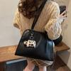 Bolso Tote Retro de Alta Gama Transfronterizo para Otoño e Invierno 2026 Nuevo Bolso de Mano Casual Versátil Bolso de Hombro