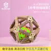 Brinquedos para Gatos, Bolas de Catnip, Bolas Requintadas, Bolas de Madeira e Polygonum, Mastigação e Desgaste dos Dentes, Varas Resistentes a Mordidas para Gatos, Suprimentos para Filhotes no Atacado