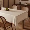 Mantel Estilo Vintage, Impermeable y a Prueba de Aceite, Mantel que No Requiere Lavado, Cubierta de Mesa de Café para el Hogar de Lujo Ligero