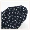 Tela de cáñamo Furong, mate, tejido liso, estampada, con estampado floral pequeño, para camisa de vestir de mujer, falda con tirantes