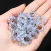 Cuentas redondas de aguamarina natural para pulseras, collares y accesorios hechos a mano DIY, materiales al por mayor