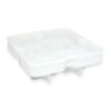 Cubo de hielo de silicona con 4 agujeros Benhaida Diamond para whisky, fabricador de hielo casero con forma de diamante