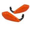 Guardamanos para Motocicleta Todoterreno Modificados para Manillares de 22 mm, Protector de Viento Universal, Accesorios Decorativos de Arco de Guardamanos de Plástico de Alta Resistencia
