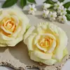 Arreglo Floral de Boda Yozhi Cabezas de Flor de Rosa Decoraciones de Flores Artificiales Planta de Flor de Seda Pared de Plantas Verdes Simuladas