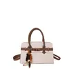 Bufanda lisa de color sólido para mujer 2026 casual nueva moda gran capacidad elegante bandolera de un solo hombro bolso cuadrado pequeño