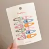 Pinzas para el cabello infantiles de moda con forma de estrella, versátiles y no dañan el cabello, juego de pasadores para arreglar mechones sueltos y flequillo, accesorios para el cabello para niñas