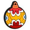 Nueva serie navideña transfronteriza goma suave perlas perlas quemadas accesorios decorativos bolígrafo de dibujos animados hecho a mano con cuentas al por mayor