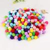 Bola de lana de color degradado de alta elasticidad, bola de lana para bricolaje, bolsa de material hecha a mano para niños de jardín de infantes, Navidad y Año Nuevo