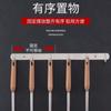 Precio de Fábrica Ventas Directas Acero Inoxidable Gancho Fila de Ganchos Gancho para Ropa de Baño Estante Suministros de Cocina Estante Gancho Adhesivo sin Perforaciones