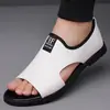Sandalias Talla Grande 48 para Hombre Verano 2025 Explosiones Sandalias Casuales para Hombre Antideslizantes Transpirables Zapatos para Conducir