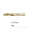 Accesorios para el Cabello Transfronterizos, Pinzas para el Cabello, Pinzas de Resorte Tono Dorado, Moda Geométrica Europea y Americana Versátiles Pinzas para la Parte Posterior de la Cabeza y Flequillos