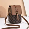 Bolsas Bolsas de Mujer 2025 Nueva Moda Mini Bolsas para Teléfono Móvil Bolsas Cruzadas Compactas Ligeras para Mujer Bolsos de Hombro para Mujer Bolsos Pequeños