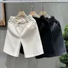 Nuevos pantalones de chándal casuales para hombres y mujeres, pantalones deportivos holgados y transpirables, shorts versátiles de color liso para pareja en verano