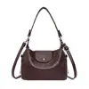 2026 Bolso Cruzado para Mujer Bolso de Hombro Elegante y Sencillo Textura de Cuero Suave Clásico Gran Capacidad para Viajes Diarios Bolso de Hombro Casual