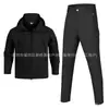 Conjunto de Chaqueta y Pantalones Soft Shell para Hombre Otoño e Invierno, Chaqueta para Exteriores, Ropa Cálida para Ciclismo, Traje Deportivo para Montañismo, Cortavientos de Piel de Tiburón