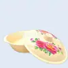 Tigela de Sopa Binaural Tigela para Micro-ondas Tigela para Macarrão com Tampa Tigela Doméstica de Plástico Pote de Sopa Tigela Salah Tigela Grande