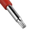 Herramienta de reparación de bicicletas herramienta de tres puntas tipo Y llave Allen 4/5/6mm llave con mango rojo
