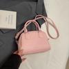 Bolso Cuadrado Pequeño de Moda de Este Año para Mujer 2025 Versión Coreana Nuevo Bolso Bandolera Sencillo para Hombro Bolso Casual de Moda para Mujer