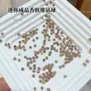 Arte de unha mini tamanho pequeno champanhe pilha broca acabamento super flash strass transparente pilha bola broca diamante decoração de unha