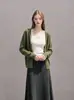 Cardigã Protetor Solar Fino Solto Manga Longa Top Feminino Verão Outono Novo Estilo Coreano Tricô Ar Condicionado Xale Peça Externa