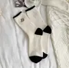 Calcetines de Media Pantorrilla para Mujer Otoño e Invierno, Calcetines Cálidos Espesos de Polar con Dibujos de Cachorros de Media Pantorrilla, Calcetines para el Hogar, Jacquard Lindo