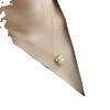 Collar de león de esmalte de estilo chino retro de Año Nuevo 2022, nuevo colgante de jade hetiano natural de imitación para mujer
