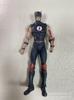 Super-herói Justiça United Meng Steel Bones Batman Batalha Superman Móvel Modelo Boneca Ornamentos