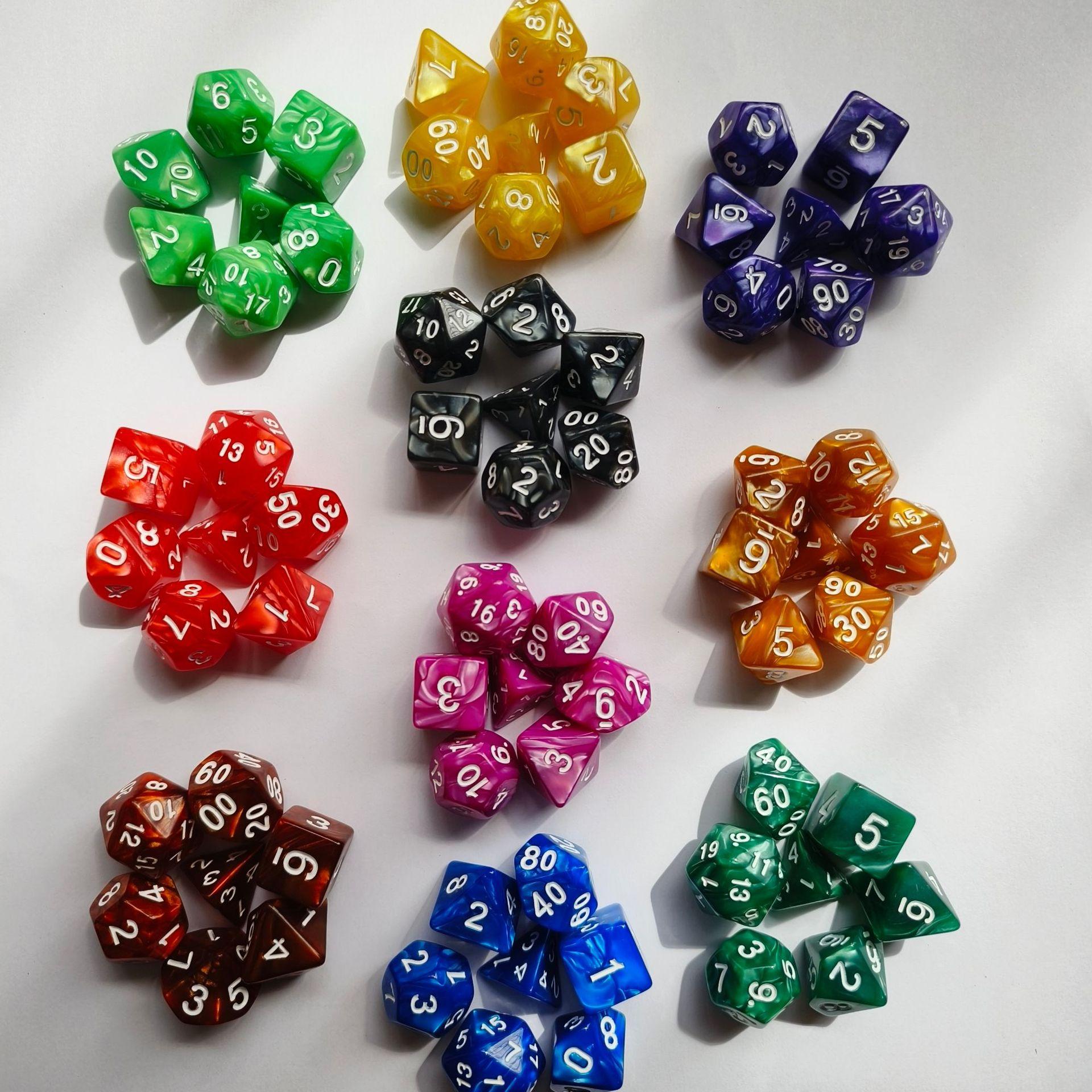 珍珠纹白油10色2