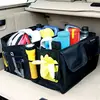 Bolsa de almacenamiento multifunción para coche, caja de almacenamiento de herramientas plegable, organizador de artículos varios para coche, caja de almacenamiento para maletero de coche