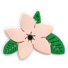 Nueva serie Sakura de zapatos con flores, hebillas decorativas de PVC, goma suave, accesorios decorativos personalizados, adornos para zapatos.
