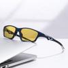 Gafas de Sol Polarizadas de Moda Deportivas para Exterior de Pata Curva Estilo Europeo y Americano Gafas de Sol Transfronterizas para Conducir Amarillas