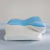 Almohada de espuma viscoelástica con forma de mariposa de comercio exterior con rebote lento, multifuncional, de forma única, diseñada para soportar la columna cervical, para uso doméstico