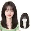 No es necesario usar redecilla para el pelo; Esta peluca de cabeza completa para mujer proporciona un aspecto natural, realza el volumen del cabello, es prácticamente invisible, añade plenitud y cubre la coronilla, lo que la hace ideal para el cabello ralo.