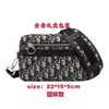 Nuevo Bolso de Hombro de Lona Versátil para Hombre, Bolso Cruzado Jacquard Bordado con Cremallera, Bolso Cruzado Versátil con Anillo