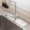 Almohadilla Absorbente para Fregadero de Grifo Simple Almohadilla para Encimera Fregadero de Baño Absorbente Anti-Moho Almohadilla de Drenaje Almohadilla Impermeable
