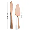 Espátula para Pastel de Acero Inoxidable Cuchillo para Pan Pastel de Cumpleaños Triángulo de Pizza Espátula Herramienta para Hornear Venta Caliente Transfronteriza
