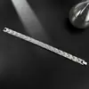 OPK Transfronterizo AliExpress Pulsera de Moda para Hombre Acero Inoxidable Joker Diseño Creativo Pulsera de Acero de Titanio Gossing Venta al por Mayor