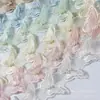 7cm Fabricante da Fonte Fio de Bordado Especial Poliéster Borboleta Acessórios para Roupas Renda Solúvel em Água Acessórios