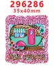 Accesorios Acrílicos de Dibujos Animados con Purpurina Transfronterizos Accesorios para Joyería DIY de Resina Parche Pasador Pasador Gt-F-294580