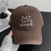 [Mesmo Estilo de Lu Yu Xiao] Boné de Baseball de Cachorro para Mulheres, Faz o Rosto Parecer Menor, Estilo Coreano Tendência Casual Circunferência da Cabeça Grande Top Macio Aba de Bico de Pato