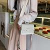 Bolso Pequeño para Mujer 2024 Nuevo Bolso Cuadrado Pequeño Mate con Correa Ancha para el Hombro Bolso Versátil de Hombro Único Cruzado Bolso Cuadrado Pequeño de Tendencia Transfronterizo