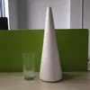 Bola de espuma de isopor cone ultra leve argila acessórios decoração de natal faça você mesmo material feito à mão bola de espuma
