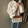 Abrigo de Felpa Imitación Lana de Cordero de Doble Cara 2025 Nuevo Otoño e Invierno Holgado Cuello Alto de Pie Alta Gama Petite Estilo Chanel Top Engrosado