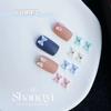 Nail Art Tridimensional Gravata Borboleta Jóias Resina Gravata Unha da Menina Gone Pequeno Arco de Diamante Cyber Popular Armadura Simples