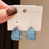Brincos Vintage de Prata com Diamantes e Penas, Artesanato Retro de Alto Padrão, Brincos Versáteis Exquisitos para Mulheres