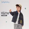 [Antibacteriana e Antidesbotamento] Jaqueta Jeans para Meninos 2026 Nova Outono Roupas de Bebê Jaqueta de Trabalho Infantil de Outono