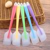 Espátula de Silicone Semitransparente Pronta do Fabricante 28cm Espátula Grande Semitransparente Espátula de Bolo Espátula para Assar Faca para Misturar Creme