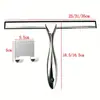 Limpiaparabrisas de Vidrio Acero Inoxidable Venta Directa de Fábrica Transfronterizo Amazon Limpiador de Ventanas de Baño Limpiaparabrisas Especial para Limpieza