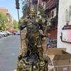 Estatua de Guan Gong de Wu Caishen de latón al por mayor de fábrica, adornos para dioses, estatua de bronce de Buda Guan Gong de Kowloon, artesanías